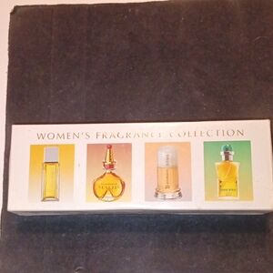 Women's Fragrance Collection Set with Gold Accents